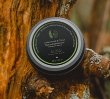 Load image into Gallery viewer, AUKAI CEDARWOOD & CITRUS NATURAL DEODORANT