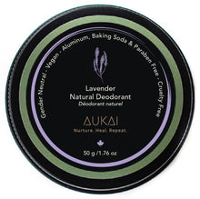 Load image into Gallery viewer, AUKAI LAVENDER NATURAL DEODORANT
