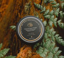 Load image into Gallery viewer, AUKAI VETIVER &amp; SWEET ORANGE NATURAL DEODORANT
